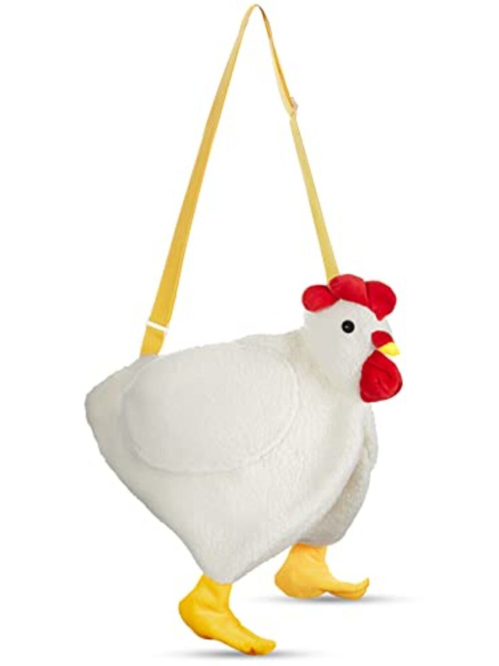 Chicken Hen Purse Bag Fluffy Shoulder Handbag Cute Duck Fish Cat Paw